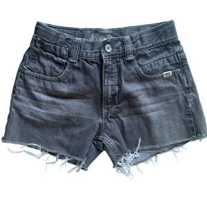Mexx Gray Casual Shorts with Frayed Hem Girls 12